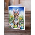 thumbnail image 2 of Pit Bull Terrier Easter Egg Hunt Greeting Cards Pack of 8 7 in x 5 in, 2 of 3
