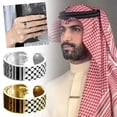 thumbnail image 2 of 1 pieza de bufanda Kuffie palestina para hombre, regalo de compromiso o boda, joyería 2024, 2 of 6