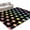 Black, variant on 2x3 Ft Entryway Area Rug, Colorful Polka Dot Kitchen Rug Runner Washable Floor Mat, Cartoon Watercolor Geometric Black Non Slip Indoor Door Mat Throw Carpet for Bathroom Living Room Bedroom