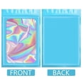 thumbnail image 4 of 1000 Piezas Bolsas HolográFicas Resellables, Bolsa de Mylar Una Prueba de Olores con Ventana Transparente para Almacenamiento de Alimentos Recuerdo de Fiesta Negocios, 4 of 5
