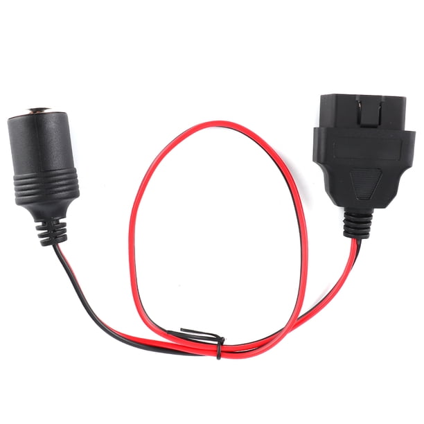 Toma de encendedor de cigarrillos, toma de encendedor de cigarrillos, cable de carga para encendedor de cigarrillos de automóvil, conector para encendedor de