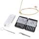 thumbnail image 4 of EeaseMX 1 juego de kit de reparación de gafas con tornillos y microdestornillador y pinzas para gafas., 4 of 7