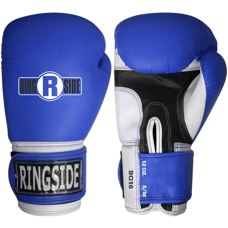 Ringside Pro Style Training Boxing Gloves, White, Small/Medium