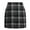 Coffee D, variant on Bovxnpu Summer Skirts for Women,Women's Fashionable Casual Plaid Printed High Waisted Tight Wool Skirt