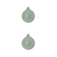 thumbnail image 2 of Ounissouiy Reemplazo de la cubierta del filtro del lavabo del fregadero de la cocina del hogar Colector de pelo reutilizable Colador de ducha Verde 2piezas, 2 of 6
