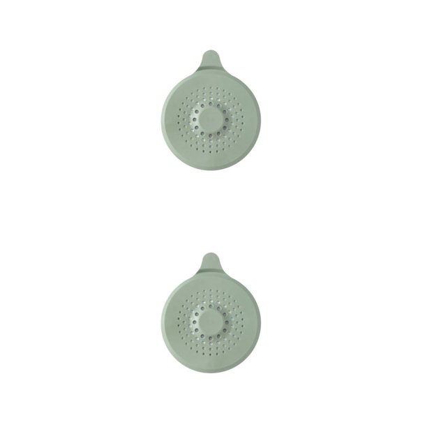 Cubierta de filtro de fregadero de agua Kearding 2piezas Verde reutilizable de silicona
