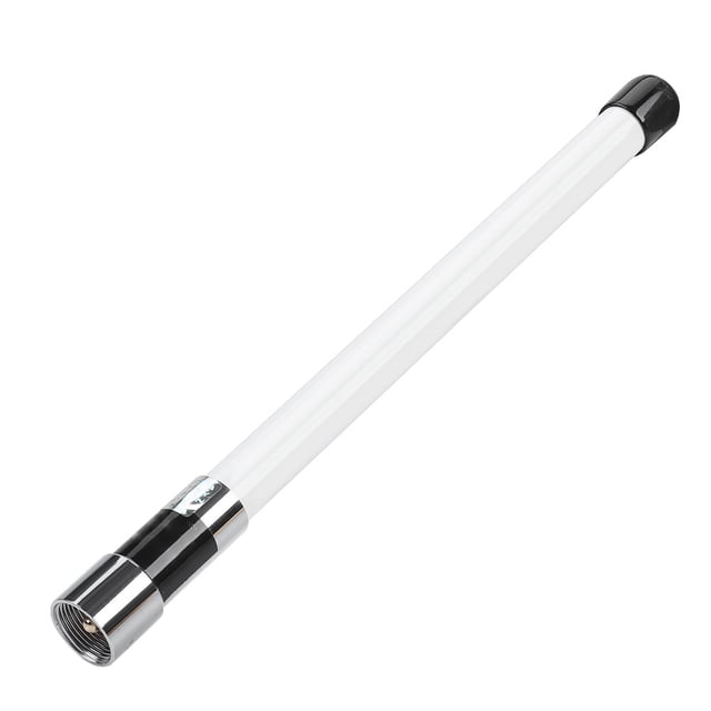 Para NL-350 UHF 400-500MHz/VHF 130-174MHz Antena de radio de coche UHF/Pl259 enchufe macho (blanco)