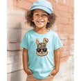 thumbnail image 3 of Ink Printed NOT a Chenille Patch Family Matching Camo Hat Easter Bunny Shirt for Boys Chill Shirt 5-6, 3 of 8