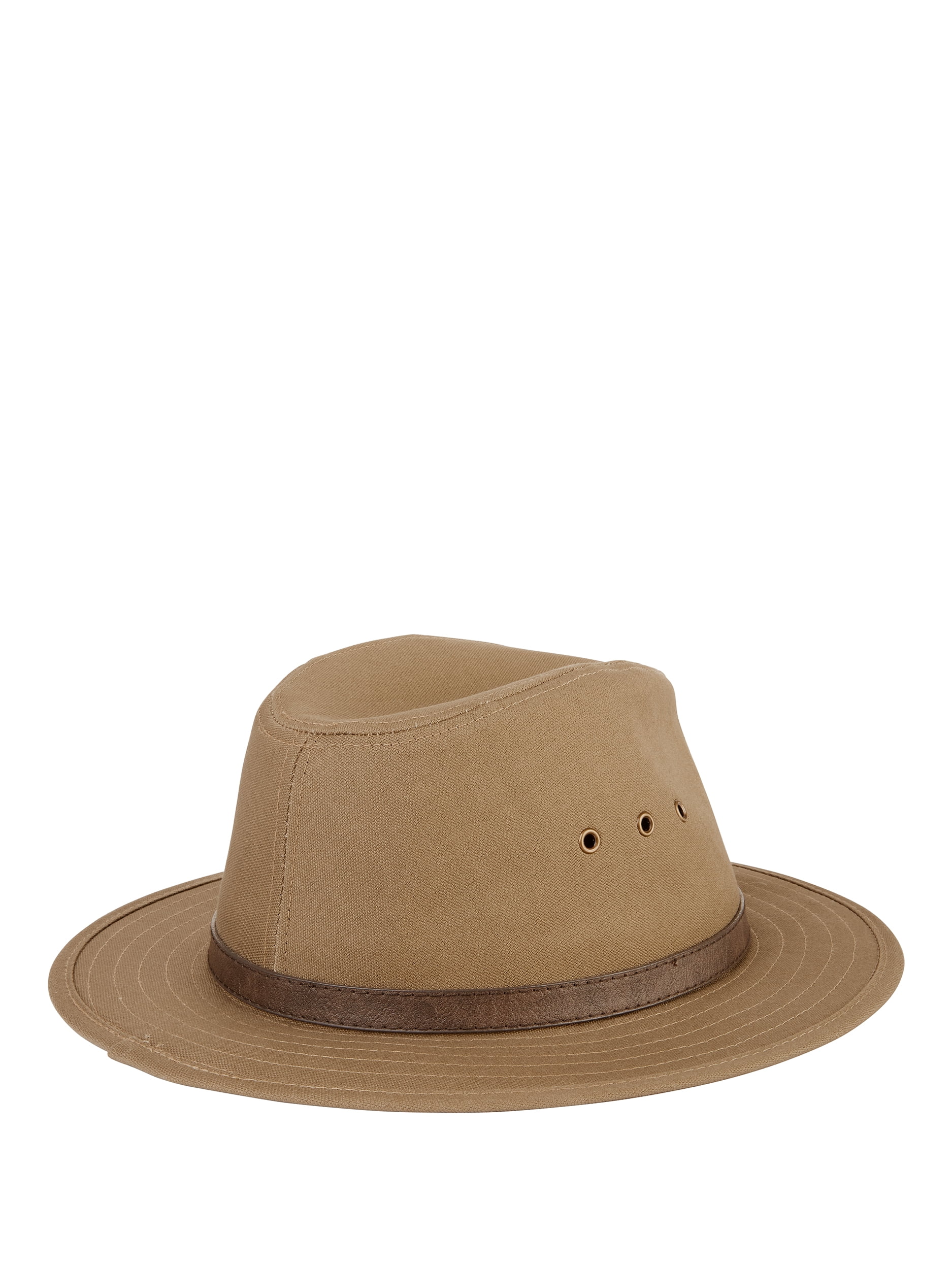 Vented Canvas Safari Cap 