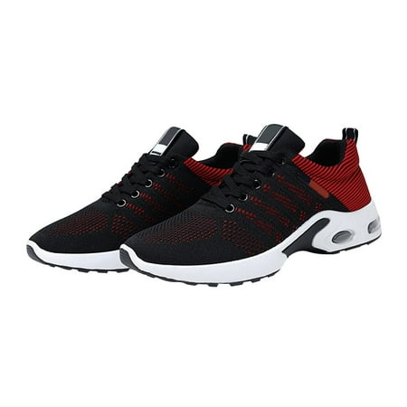 XDDST Mens Walking Shoes Slip On Men Shoes Fashion Sports Running Shoes High Soled Men Canvas Shoes Sports Casual Shoes for Men