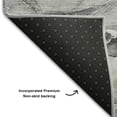 thumbnail image 3 of Addison Rugs Mayfield Washable Transitional Watercolors Pewter Rectangle Rug, 8' x 10', 3 of 6