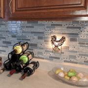 Art3dwallpanels 10-Sheet 12x12 Peel and Stick Backsplash Tiles Self-adhesive Wall Tile in Stone Design