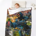 thumbnail image 5 of Apex Legends Pathfinder Anti-Pilling Flannel 32"X48" Super Soft Plush Air Condition Quilt Fluffy Warm Cozy Decorative Blankets, 5 of 7