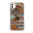 thumbnail image 1 of Hippie Good Vibes Case Compatible with iPhone 12,Aesthetic Art Design TPU Bumper Cover Case, 1 of 7