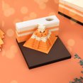 thumbnail image 1 of RWJDXD Novelty Creation Figurines 3D Note Calendar Decoration Crafts Building Model Gift Paper Carving Memo Pad Miniatures Room Decor, 1 of 1