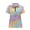 Rainbow Leopard Print, variant on CHAQLIN Moisture Wicking Polo Shirts for Casual Outings Golf Tennis, Polyester Soft Breathable Golf Polo Tops, Baseball Star Pattern