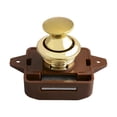 thumbnail image 1 of Camper Car Push Lock Keyless RV Push Cabinet Locks Metal Boat Cabinet Cupboard Push Button Compartment Latch Catches Locks ,Safe Reliable, 1 of 7