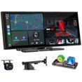 thumbnail image 1 of Pantalla CarPlay Accfly de 11" con cámara de reversa HD inalámbrica, 1 of 9