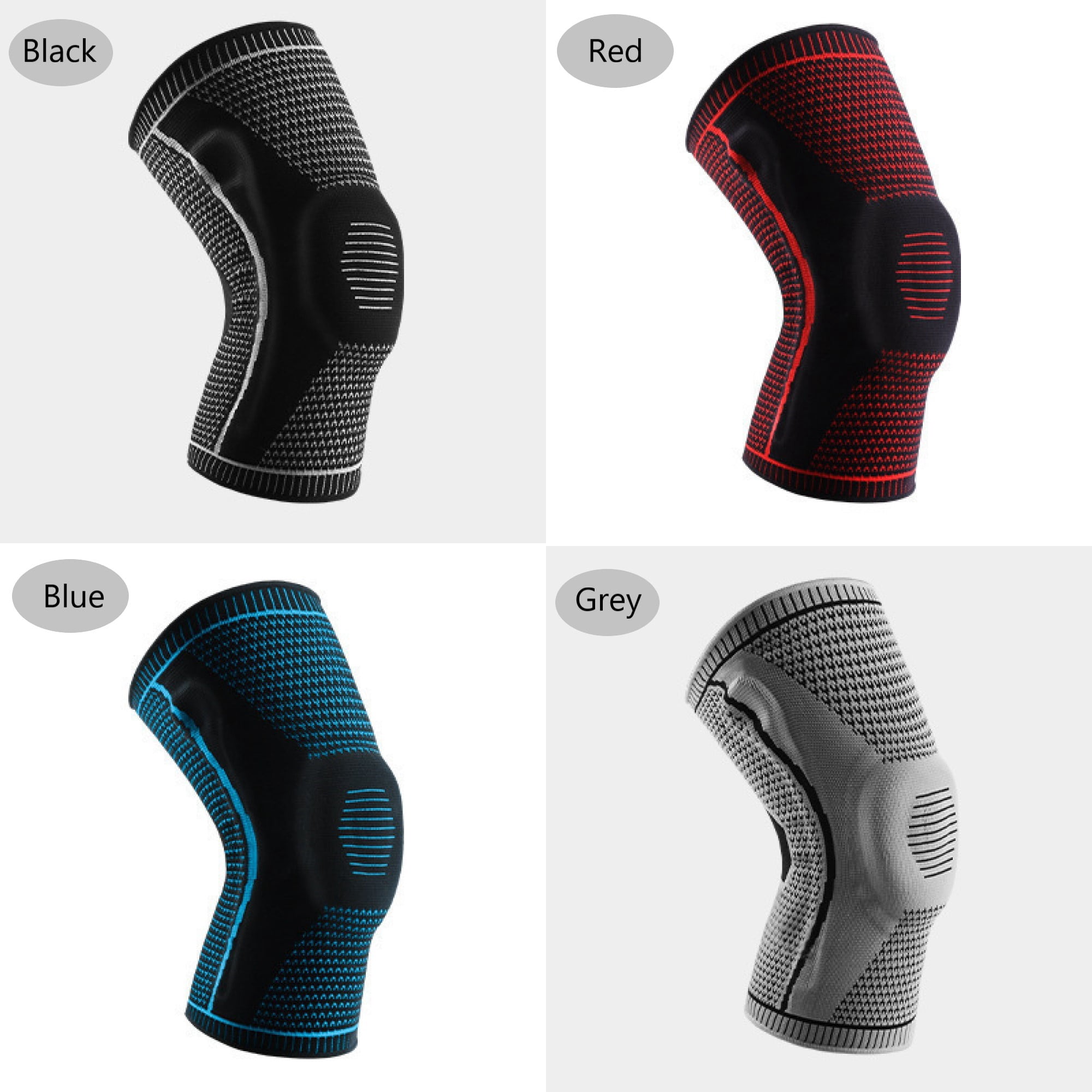Radetop Compression Protective Sports Knee Sleeve, L
