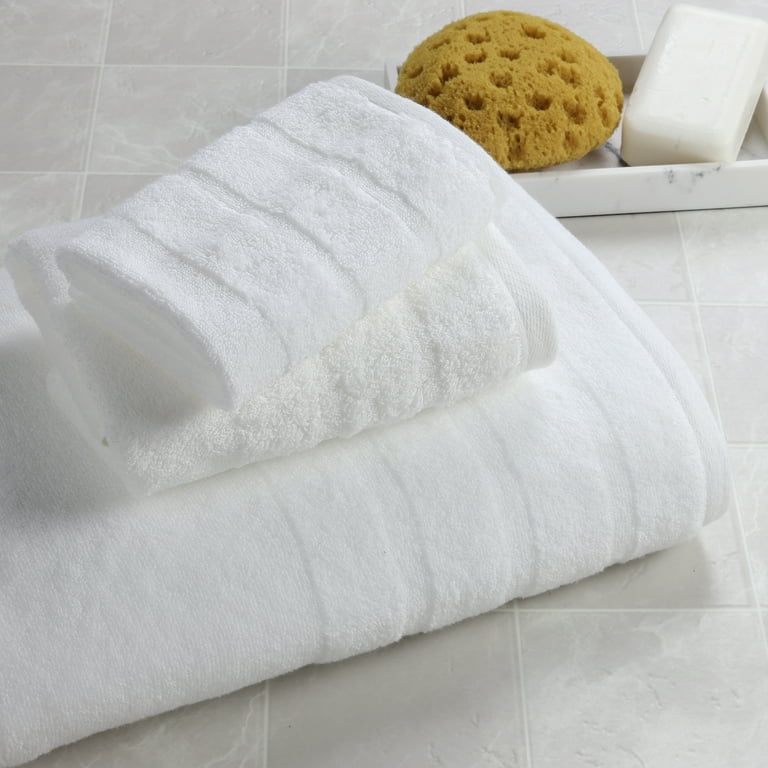 American Heritage by 1888 Mills - Luxury Hand Towel Set White / 4-Piece