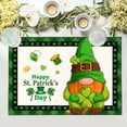 thumbnail image 1 of npkgvia kitchen utensilsClearance,Linen Placemats Set Of Irish Green Table Mat Heat Washable Wipeable Place Mat For Party Kitchen Dining Home Holiday Decorplacemats, 1 of 9