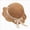Khaki, variant on Boys Girls 2-6 Years Holiday Bucket Hat Boys Girls Baby Girl Straw Hat Outdoor Baby Sun Hats Summer Bowknot Cap For Infant Toddler Girls--Pink Hat