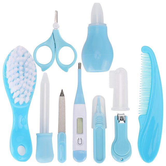 Cortaúñas para bebés, 10 piezas/juego Cuidado de uñas para bebés Cuidado de uñas para bebés Kit de cuidado de uñas para bebés Logre más