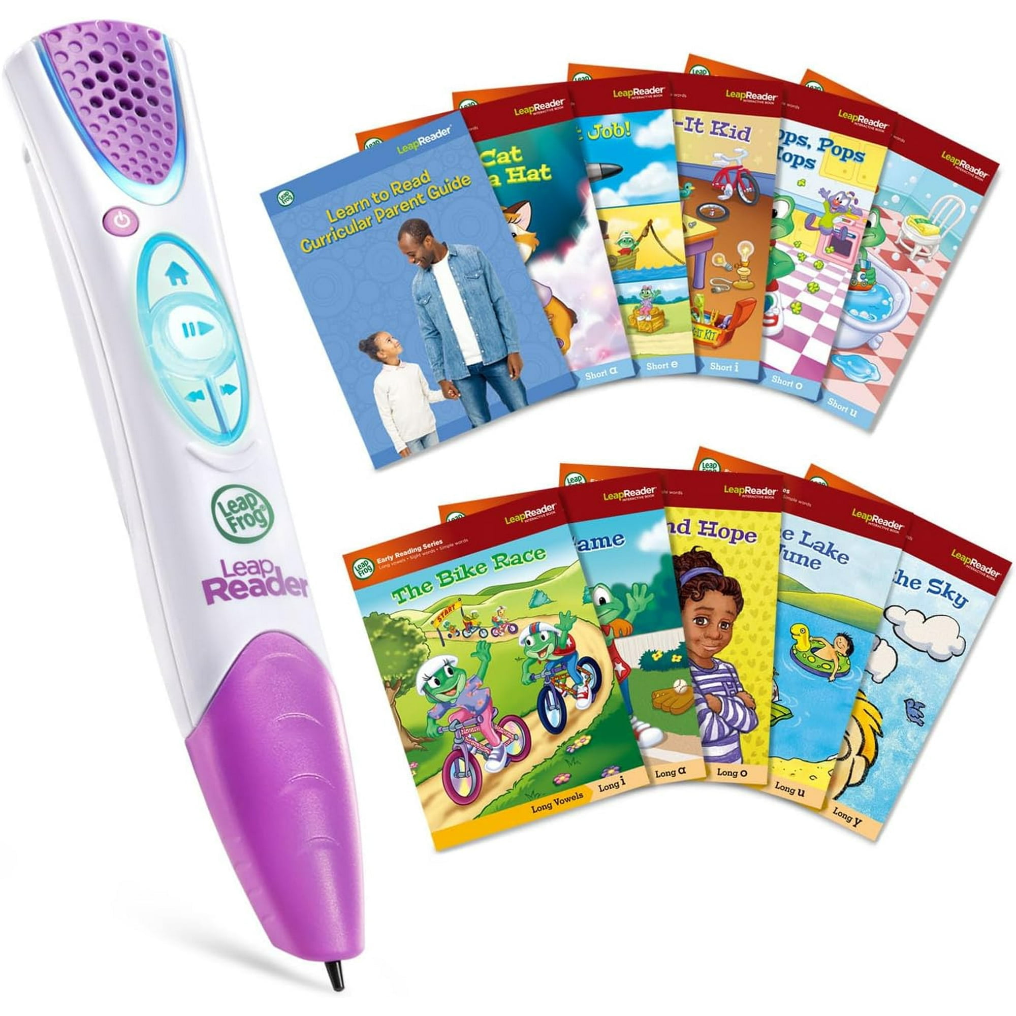 LeapReader おうち英語セット LeapFrog LeapReader System Learn-to-Read 10 Book Mega Pack, Pink