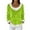 Green, variant on Women's Fashion Plush V Neck Pullover Top Long Sleeve Tee Printed Sweatshirt Flannel Shirt for Women Soft Comfort Casual Wear,Blue,M