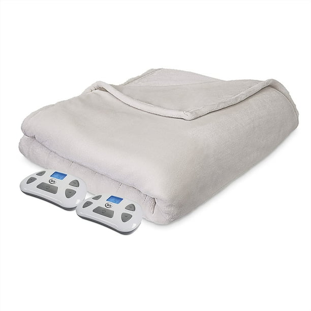 Serta Comfort Plush Electric Heated Warming Blanket