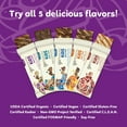 thumbnail image 3 of GoMacro Kids MacroBar Organic MGF3&nbsp;Vegan Snack Bars - Chocolate Chip Cookie Dough (0.90 Ounce Bars, 7 Count), 3 of 8