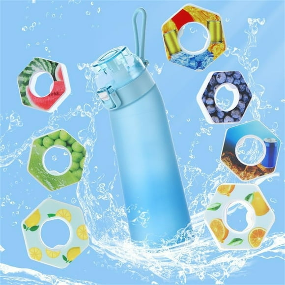 Air Up Water Bottle 700ml Bottle, Update Water Bottle Up Set With 7 Capsules Drinking Straw, Outdoor Water Bottle Water Bottle