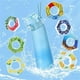 thumbnail image 2 of Botella de 700 ml, juego de botella de agua actualizada con pajita para beber de 7 cápsulas, botella de agua para exteriores, 2 of 9