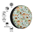 thumbnail image 4 of Susaid Mushroom House Insect Frog Print Tire Covers,Waterproof Anti-UV Snow Sun Rain Tire Covers for RV,Truck, SUV, Trailer, Camper-17 inch, 4 of 6