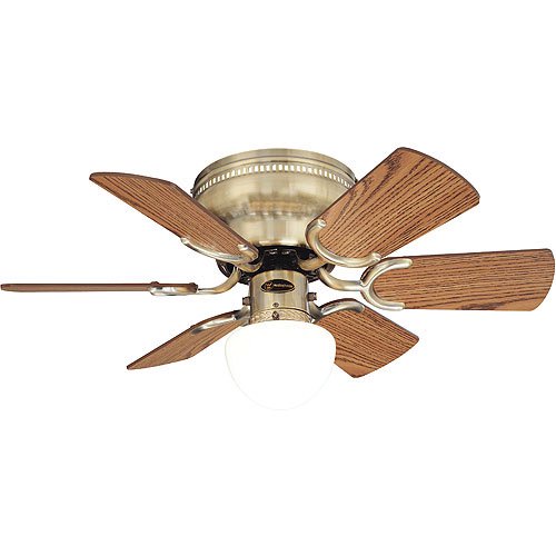Westinghouse 3Light Antique Brass Ceiling Fan Light Kit New