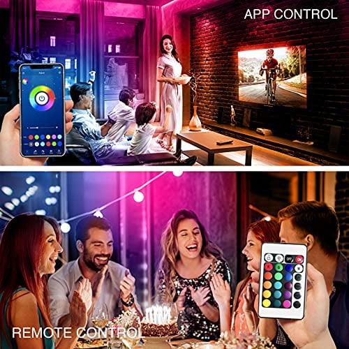 Volivo Led Strip Lights 50ft Smart Light Strips with App Control