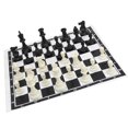 thumbnail image 1 of International Chess Set, Chessmen Set, 32Pcs Foldable Plastic Family Activities for Gift Chess Lovers Party, 1 of 8