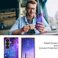 thumbnail image 4 of Funda para teléfono GUAGUA Galaxy Z Fold 7 Glow Dark Purple Nebula, 4 of 9