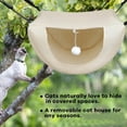 thumbnail image 5 of Summer Pet Cat Hammock Sandwich Mesh Thickened Breathable Pad Size 13.77x9.8x7 Inches (Beige), 5 of 6