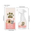 thumbnail image 3 of Hovilon Pet Urine Deodorizer and Stain Remover Spray - Enzymatic Cleaner for Dog and Cat Accidents on Carpet, Floor, and Furniture - Non-Toxic Odor Eliminator for Home - 120ml Fast Acting Formula, 3 of 9