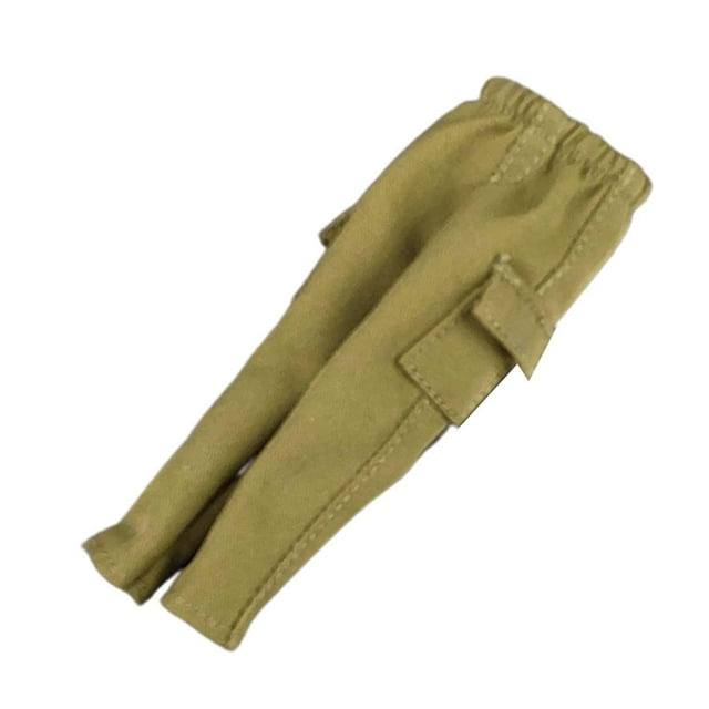 Pantalones Informales Sunnimix 1/12 ropa de muñeca Hecha A Mano Cuerpo verde