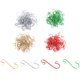 thumbnail image 4 of Ganchos Harliver para adornos navideños, con forma de S, para colgar adornos de árbol de Navidad, bolas de Navidad, accesorios de fiesta (50 unidades, dorados), 4 of 4