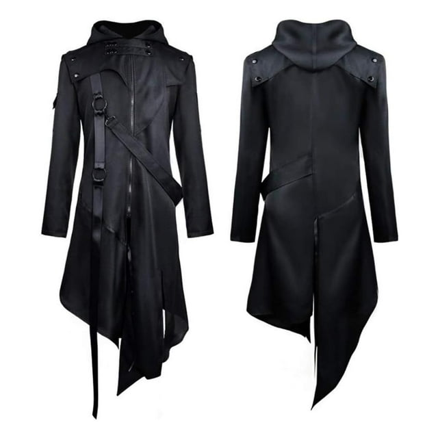 Costume MYUPDALIN, frac largo, medieval, retro, gótico, para hombre