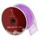 Northlight Scintillant Violet Solide Filaire Ruban d'Artisanat de Noël 2.5" x 10 Yards – image 3 sur 3