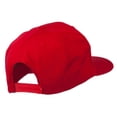 thumbnail image 4 of Eastern State North Carolina Embroidered Patch Cap - Red OSFM, 4 of 5