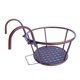 thumbnail image 2 of Hierro Arte Cestas Colgantes de Alambre Soporte para Macetas Jardinera para Plantas de Jardín Colgador para Macetas Estantes para Plantas Sopo Bronce shamjiam jardineras de barandilla al aire libre, 2 of 8