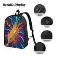 thumbnail image 5 of Prestonplayz Backpack Set, 3 Piece Backpack Set With Lunch Box Pen Box , High Capacity Bookbag Lunch Bag Pencil Case Workplace Travel, 5 of 8