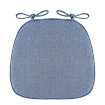 Tahtuvzn Count 2pcs 13x16" Home Summer Breathable Linen Sponge Cushion Dining Chair, Gifts for Friend