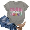 thumbnail image 5 of MuXiKeJi Clothes Valentines Shirts for Women Valentines Day Tshirt Love Heart Graphic Tee Tops, 5 of 5