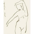 thumbnail image 2 of Wang, Melissa 20x24 Gold Ornate Wood Framed with Double Matting Museum Art Print Titled - Toi et Moi III, 2 of 4